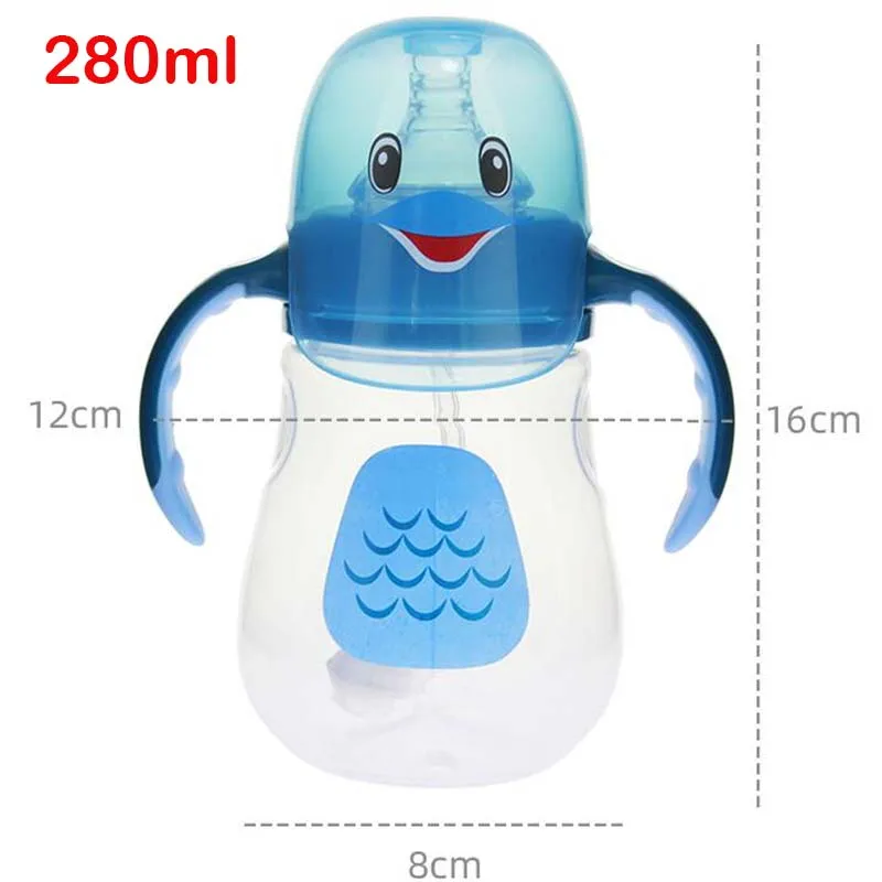 Не содержит Бисфенол А для детских бутылочек бутылки из под молока 280 мл грудного