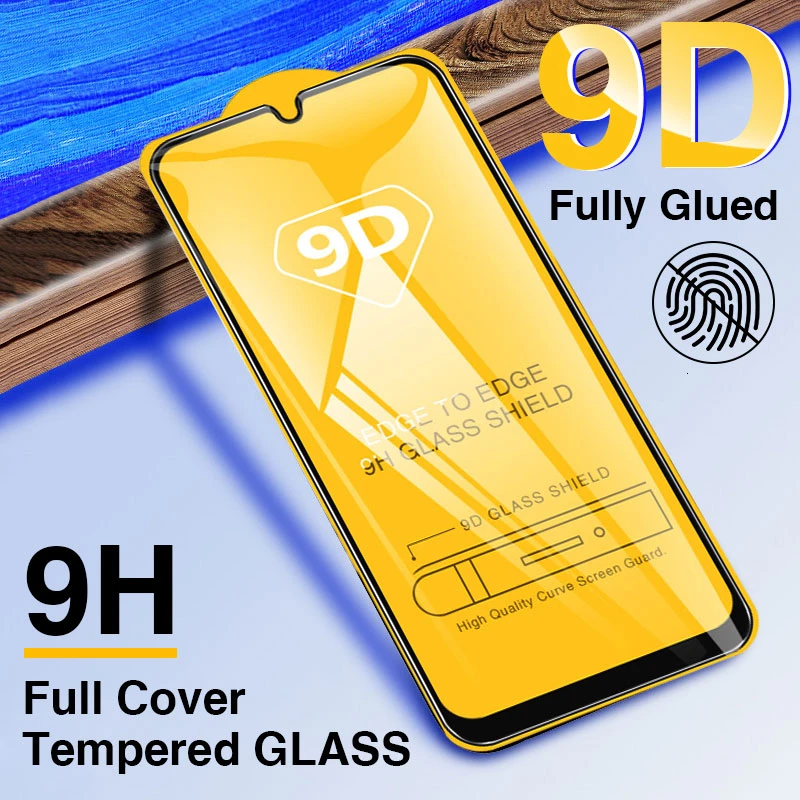 50 шт. 9D закаленное Стекло для samsung Galaxy A90 A80 A70 A60 A50 A40 A40S A30 A20E A20 A10 полный охват Экран защитная пленка|Защитные