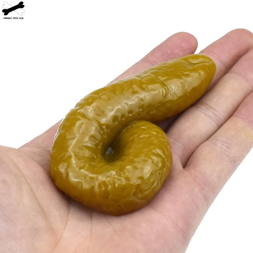 Dog Training Toy Fake Poop Brown Nontoxictpr Material- Stop Dogs From Eating Train Your To In The Right Place |