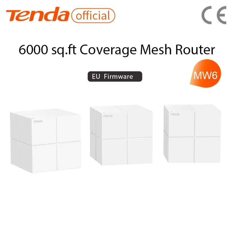 Wi Fi роутер Tenda MW6 с усилителем 2 4/5 0 ГГц|Беспроводные роутеры| |