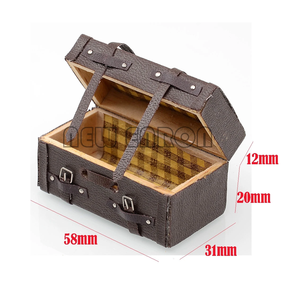 

1/10 Decoration Luggage Box Case AR0009 FOR 1:10 RC Rock Crawler SCX10 D90 CC01 D110 RC4WD NEW ENRON
