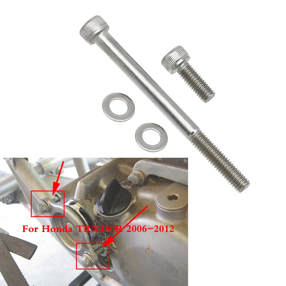 

ATV Accessories Oil Filter Cover Bolts Washers Stainless Steel For Honda TRX450R TRX400EX TRX400X TRX 400EX 450R 400X 2006-2012