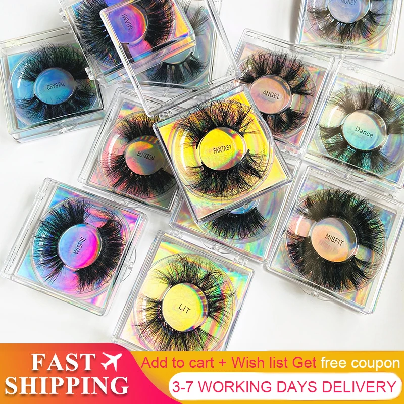 卸売25ミリメートルミンクまつげナチュラル3dまつげ劇的なボリュームつけまつげエクステンション手作り残酷フリー偽まつげ 46 Off