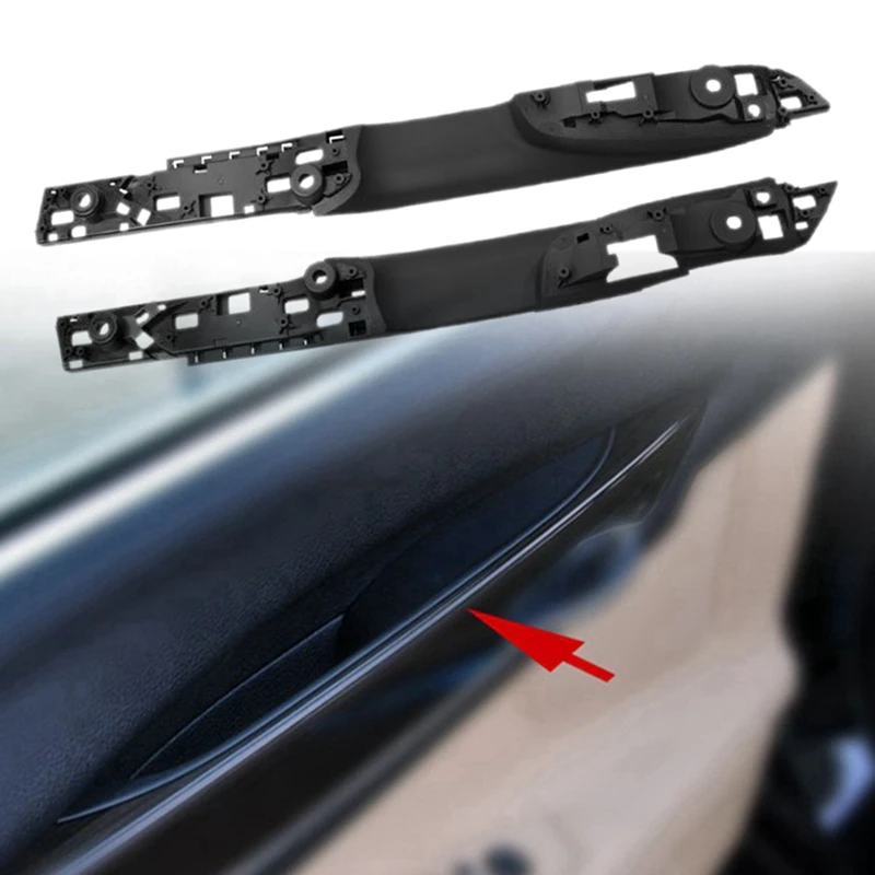 

Car Front Door Inner Armrest Interior Door Handle Panel for BMW- 7 Series F01 F02 730 735 740 2009-2017 5141 9115 533