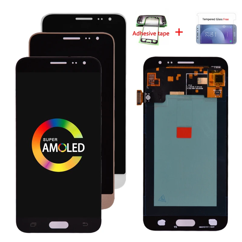 ЖК-дисплей Super AMOLED для Samsung Galaxy J3 2016 J320 J320A J320F J320M J320FN с сенсорным экраном и