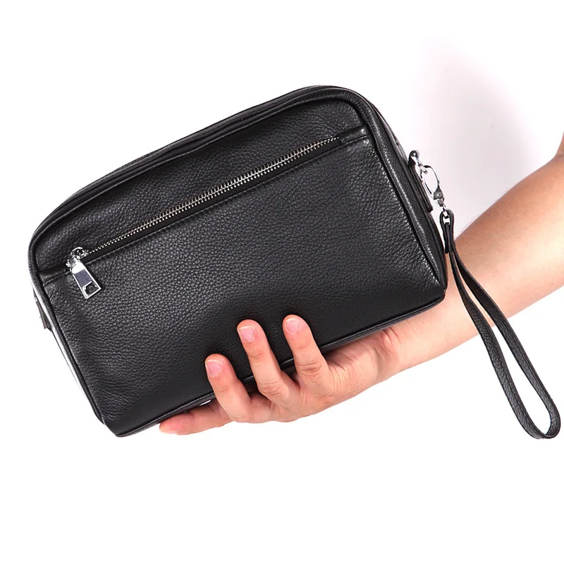 Мужская сумка мессенджер из натуральной воловьей кожи Повседневная Деловая