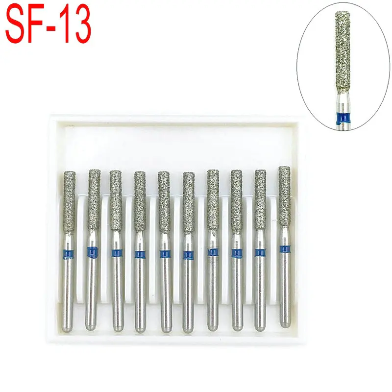 10 шт алмазные стоматологические боры сверла высокого Скорость шлифовка