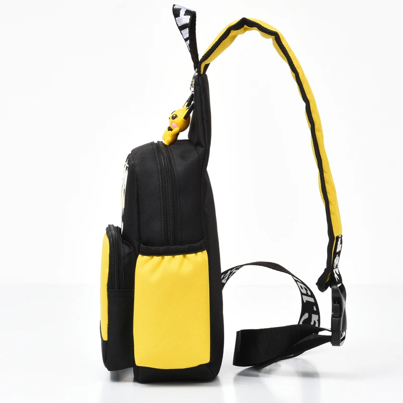 New Anime Bags Pokemon Pikachu Shoulder Bag Casual Small backpack Crossbody Cartoon Handbags Men Messenger | Игрушки и хобби
