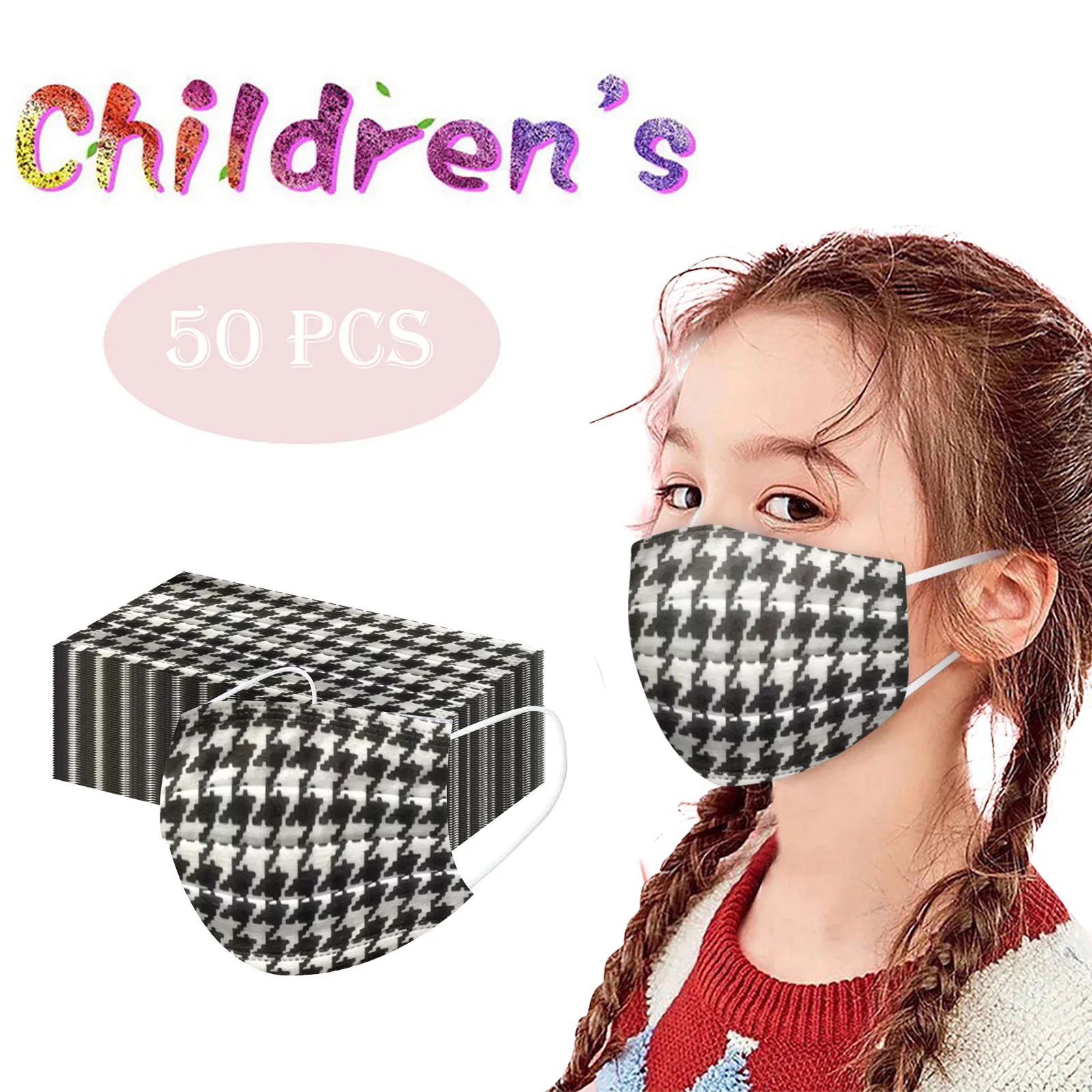 50 шт. одноразовые маски с ушками для косплея | Тематическая одежда и униформа