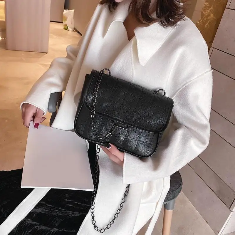 Мягкие женские сумки через плечо из искусственной кожи 2020 дизайнерские с