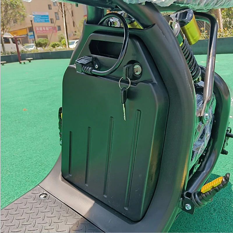 Электрический скутер мотоцикл электрический велосипед Citycoco литиевая батарея