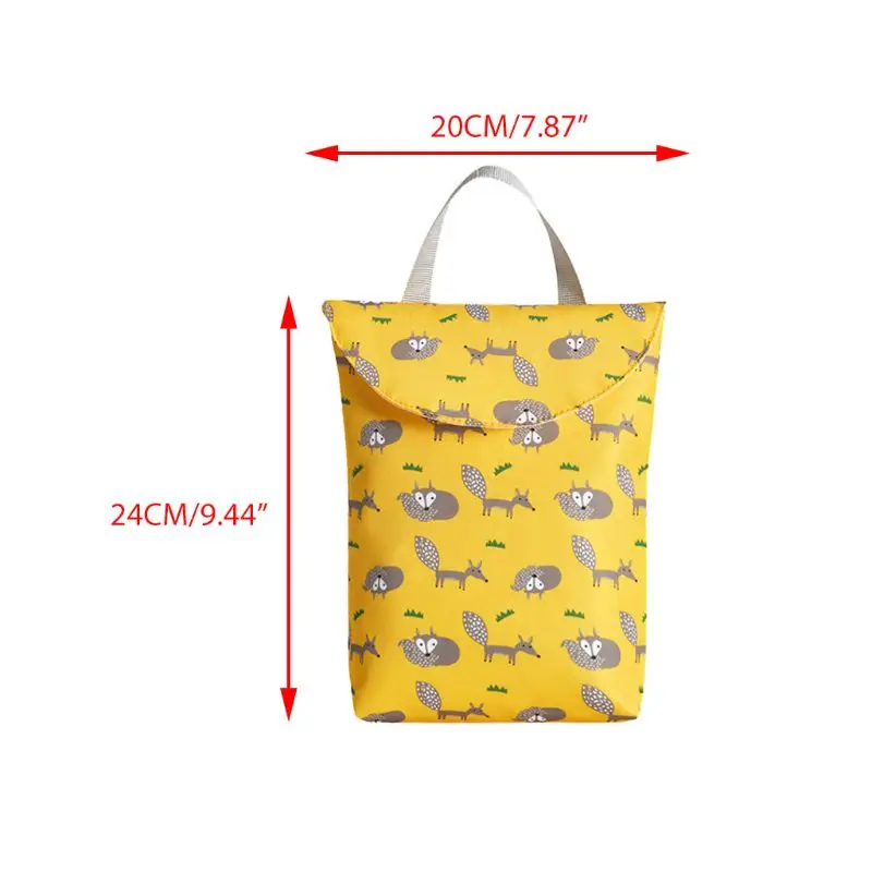 

Fashion Print Diapers Bag Waterproof Multifunctional Baby Diaper Napkin Holder