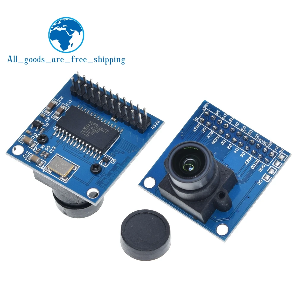640x480 VGA OV7670 FIFO CMOS камера модуль буфера AL422B SCCB igc для STM32