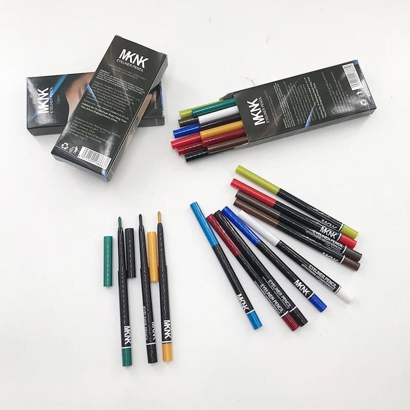 

12/Pcs Different Colors Lip Liner Pencil Long-lasting Eyelaier Pen Makeup Tool For Women