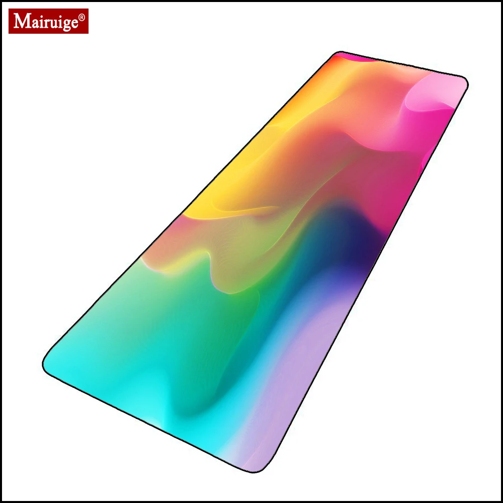

Abstract Colors Pink Mouse Pad XXL Cute Kawaii DIY Custom Keyboard Pad Game Mat Gaming Mousepad Large Matkarambit Plastic