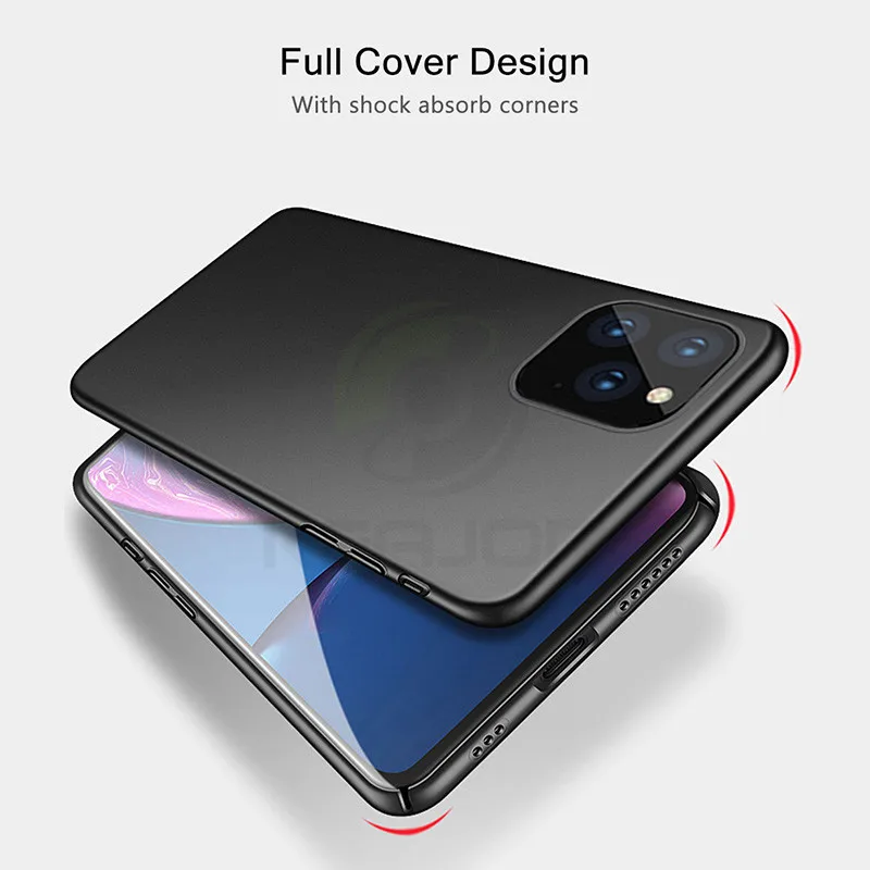 Keajor чехол для iPhone 11 Max Pro Чехол Ультра тонкий мягкий матовый Силиконовый ТПУ бампер чехол для iPhone 11 Pro Телефон fundas