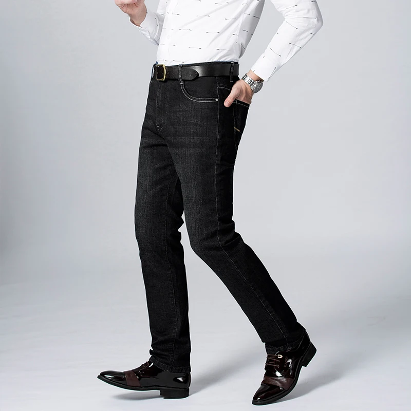 Брюки мужские джинсовые в стиле хип-хоп классические байкерские штаны роскошный