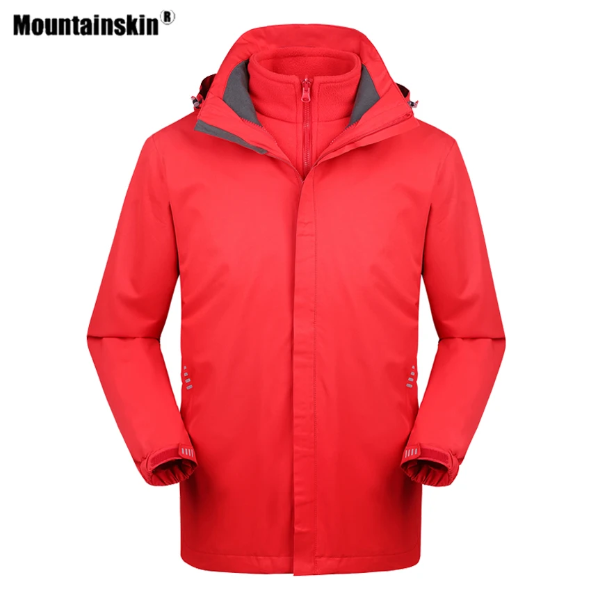 Mountainskin для мужчин и женщин 2 шт. куртка пеших прогулок спорта на открытом воздухе