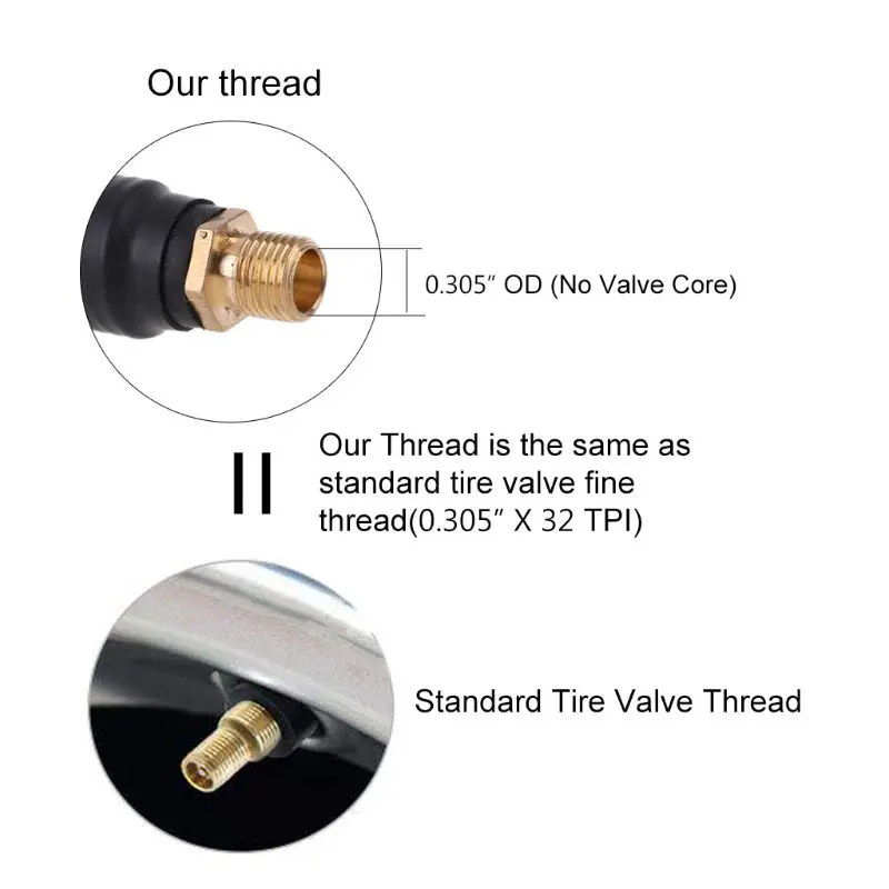 

2020 New Bike Motorcycle Car Tire Air Inflator Hose Adapter Twist Lock Connection Locking Air Chuck