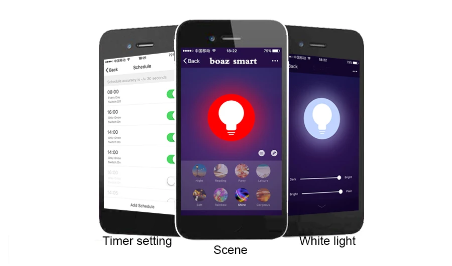 Boaz 3.5Led потолочный светильник AU адаптер WiFi Интеллектуальный светильник с регулируемой яркостью изменение цвета приложение управление Tuya умный круглый плоский светодиодный светильник ing