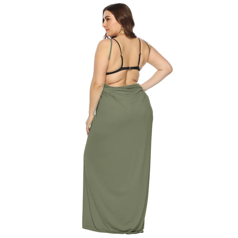 Летнее пляжное платье женские туники парео накидки большого размера для моря и