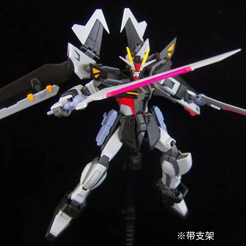 Аниме Gaogao HG 1/144 GAT-X105E + AQM/E-X09S Strike Noir Gundam популярная детская игрушка экшн-фигурка
