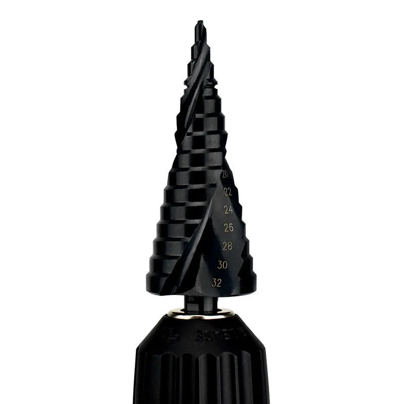 Набор ступенчатых сверл Brocas из кобальта высокоскоростная стальная спираль азота