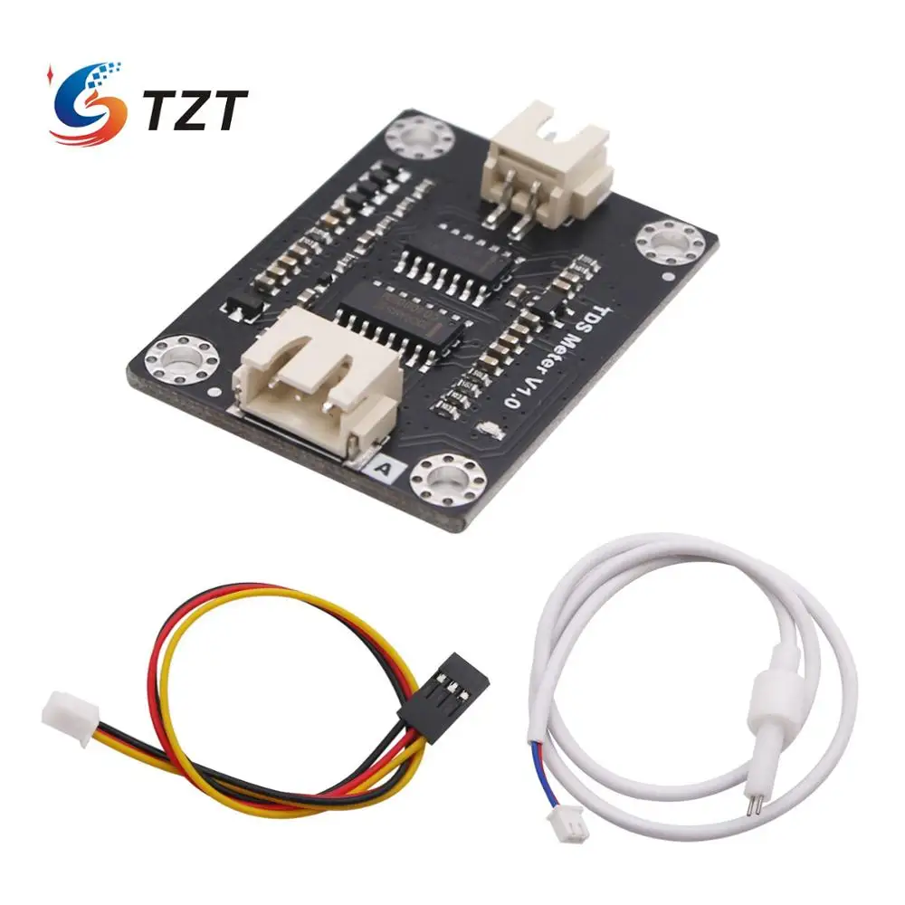 TZT аналоговый датчик TDS гидроэлектрической проводимости совместимый с Arduino