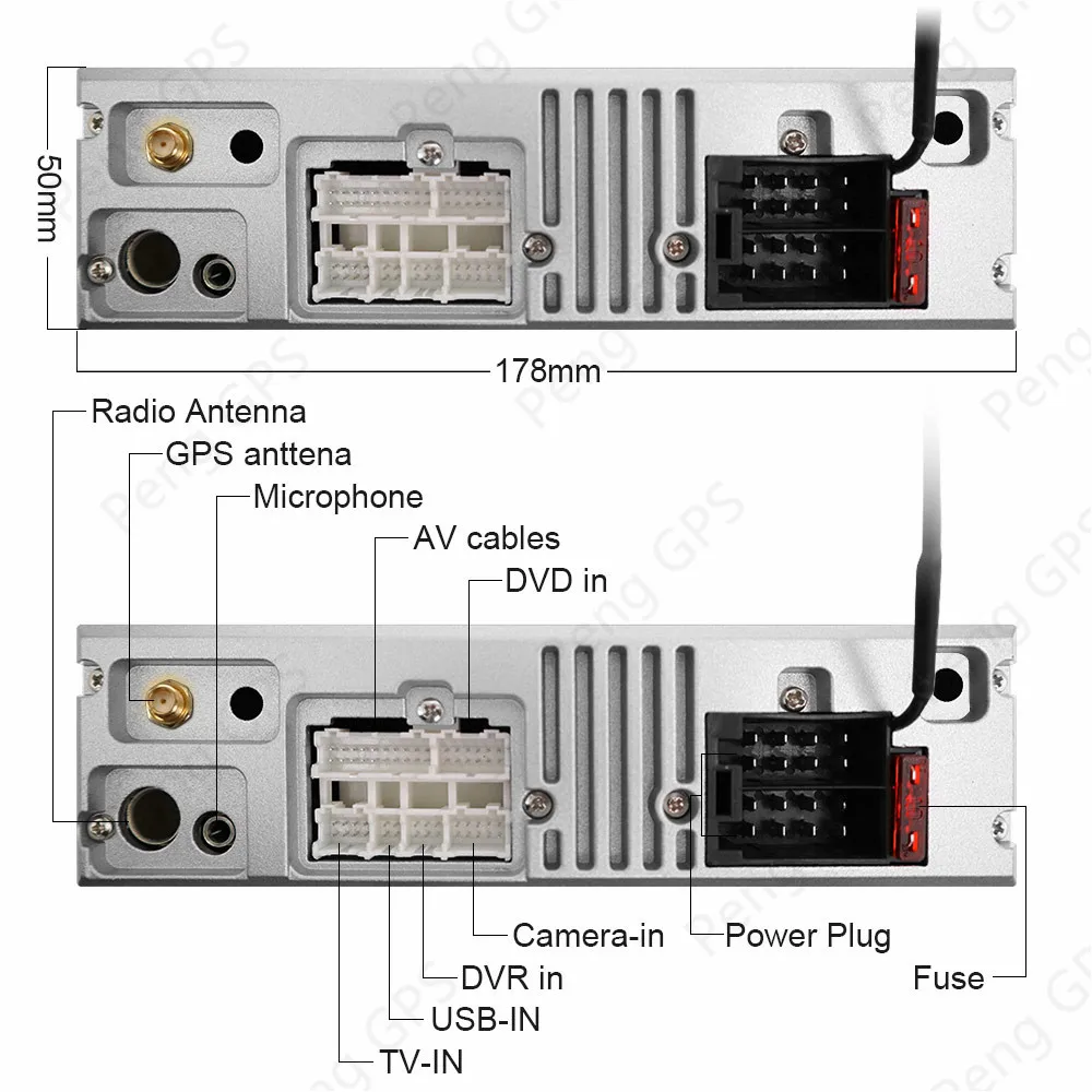 Автомобильный мультимедийный DVD плеер с gps Android 500 4 + 64 ГБ для Fiat 2016 2015 2017 2018