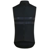 new high visibility reflective windproof cycling gilet men or women cycling windbreaker vest with back pocket