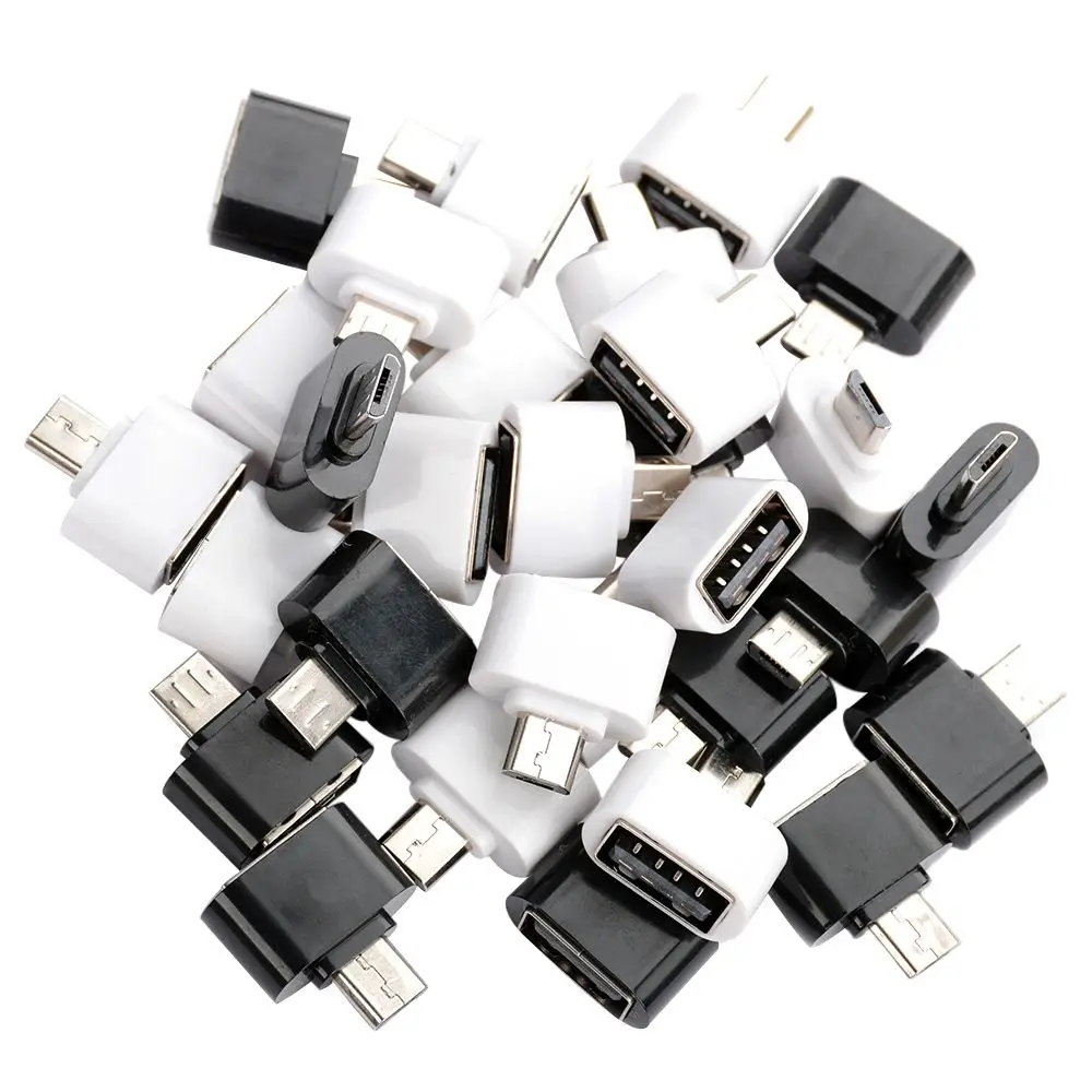 5 шт./упак. Мини OTG адаптер хост преобразователя Micro USB &quotпапа&quot в &quotМама&quot 2 0 для
