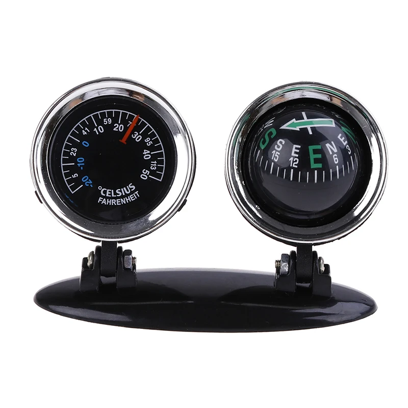 Direction Dashboard Ball Auto Accessories Guide Car Compass Thermometer Car-styling Ornaments | Спорт и развлечения