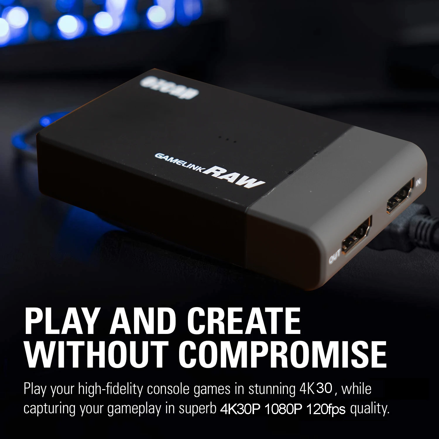 Real 4k 30hz 1080p 60fps 120fps USB 3.0 HDMI-compatible Video Capture Card Ultra HD Video Recording Device Live Streaming Box enlarge