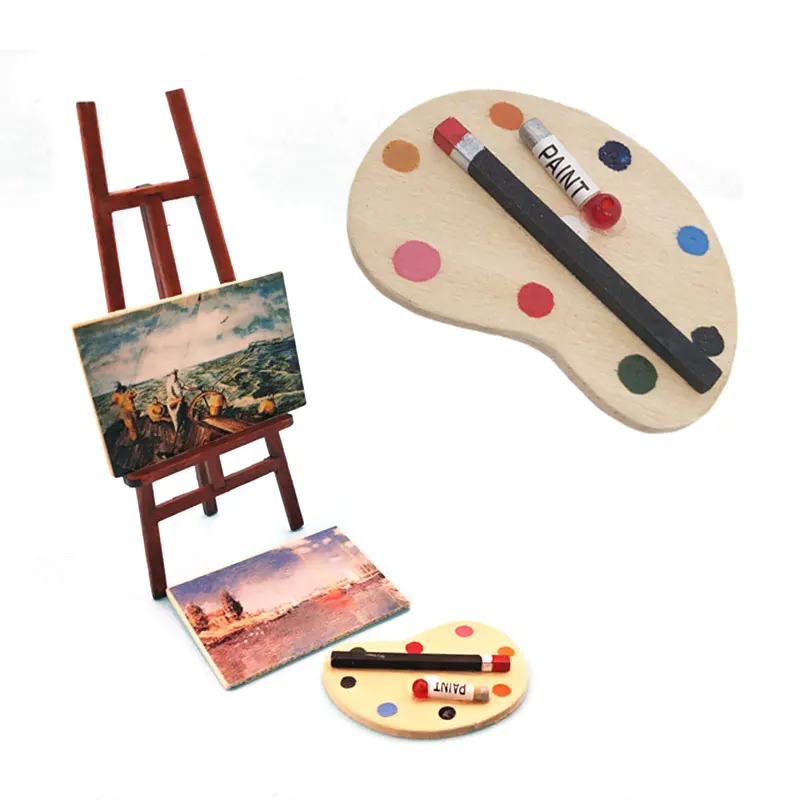 Масштаб 1/12 миниатюрный кукольный домик мебель кукла на выпускной проектный цвет