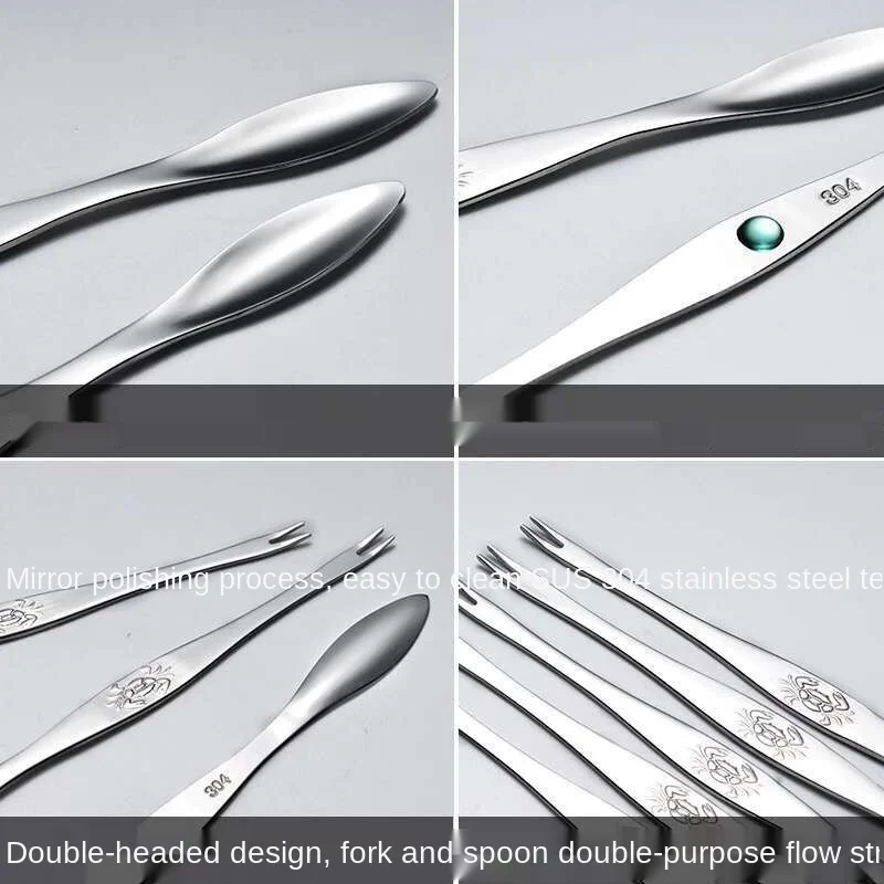 

5 Pcs Stainless Steel Crab Forks Seafood Picks Lobster Forks