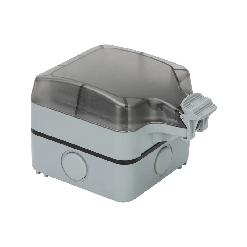 Защищенная от атмосферных воздействий Одиночная наружная розетка анклава не