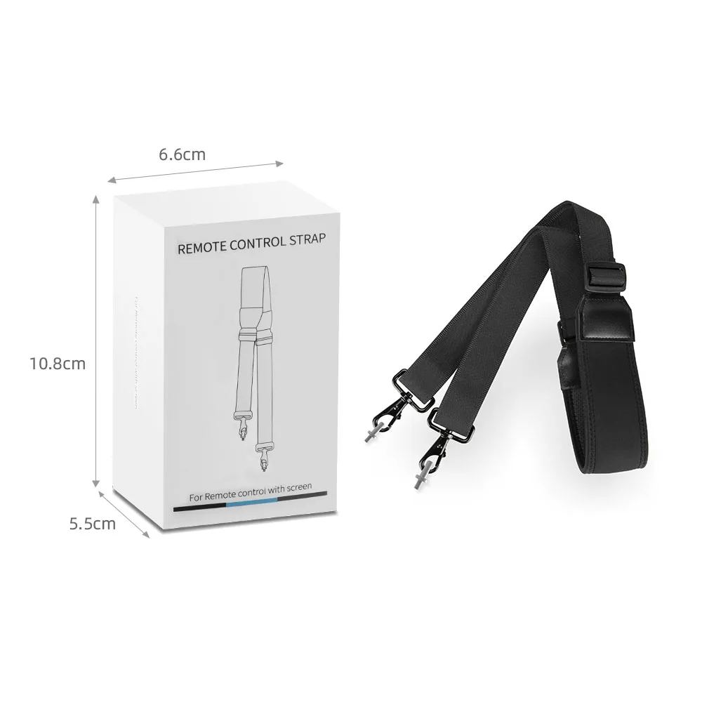 Adjustable 5.5-inch Lanyard with Screem Remote Buckle Neck Shoulder Strap for DJI Smart Controller Mavic 2 Pro Zoom Hang Sling |