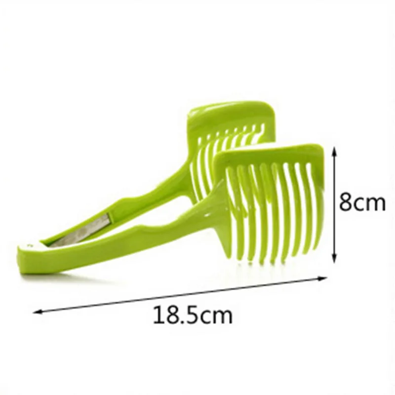 Пластиковый резак для картофеля томатов приспособление резки лимона кухонные