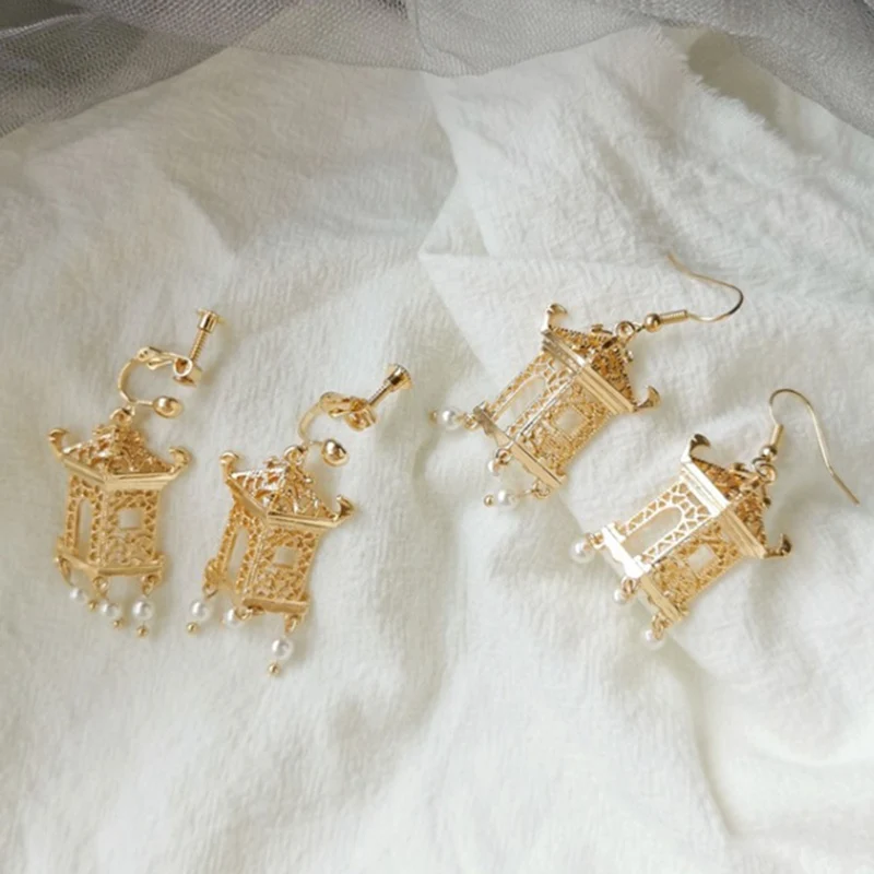 Винтажные Роскошные серьги Nieuwe в стиле дворца женские модные темпераментные