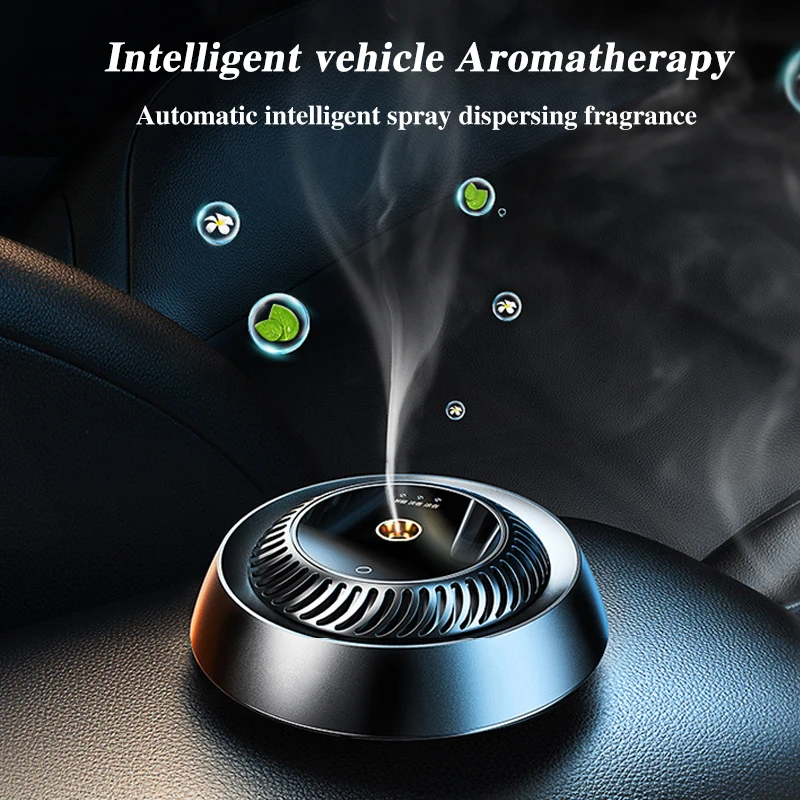 

Essential Oil Diffuser Car Smart Aroma Diffuser Perfume Sprayer Air Freshener Evaporator Smart Air Purifier Car Home Decoration