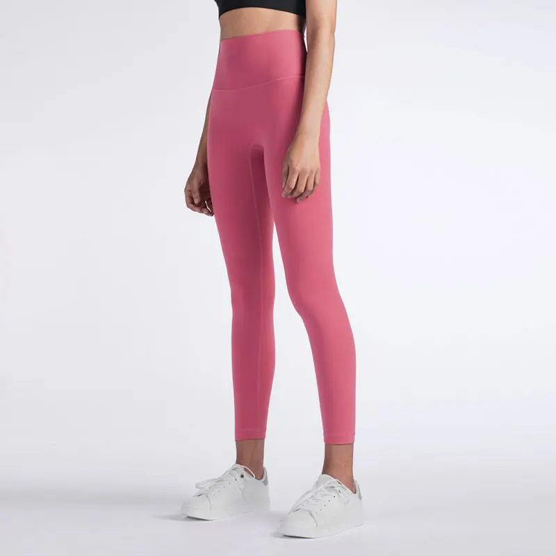 

Yoga Pants Women Leggings Yoga Pants Girl Fitness Soft Tights High Waist Mention Hip No T Line Women's Sports Pants