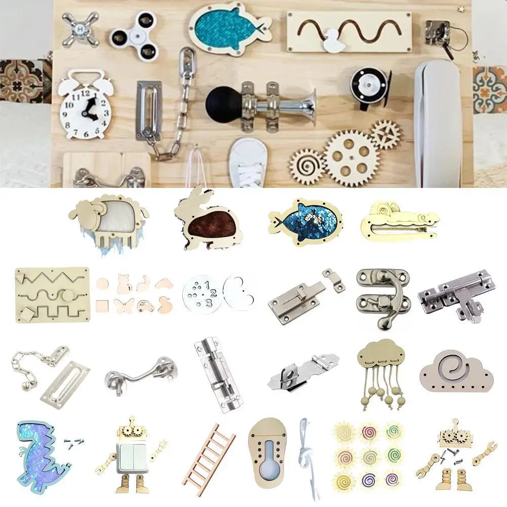 Деревянная доска сделай сам с деревянными чипами аксессуары для доски раннего