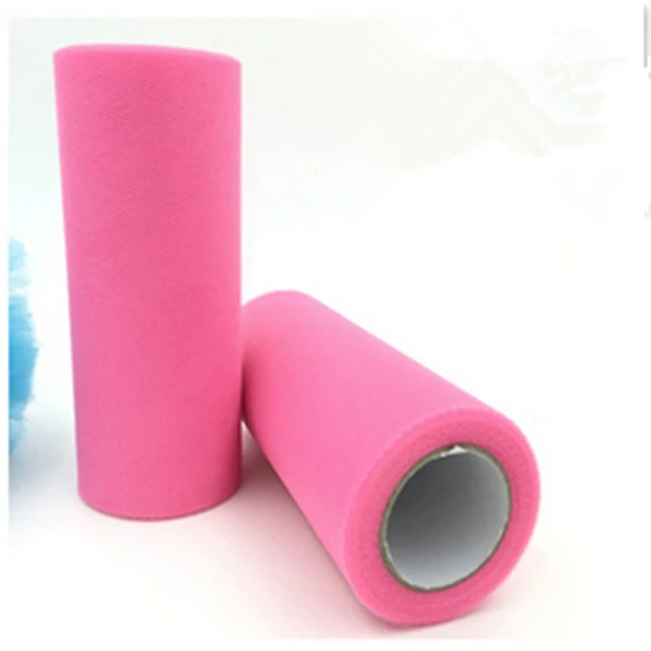 peach 15 см, 25 ярдов, тюль, рулон, ткань, катушка, пачка, свадебное украшение, для детского душа, органза, лазер, сделай сам, ремесла, принадлежности для дня рождения - Цвет: peach