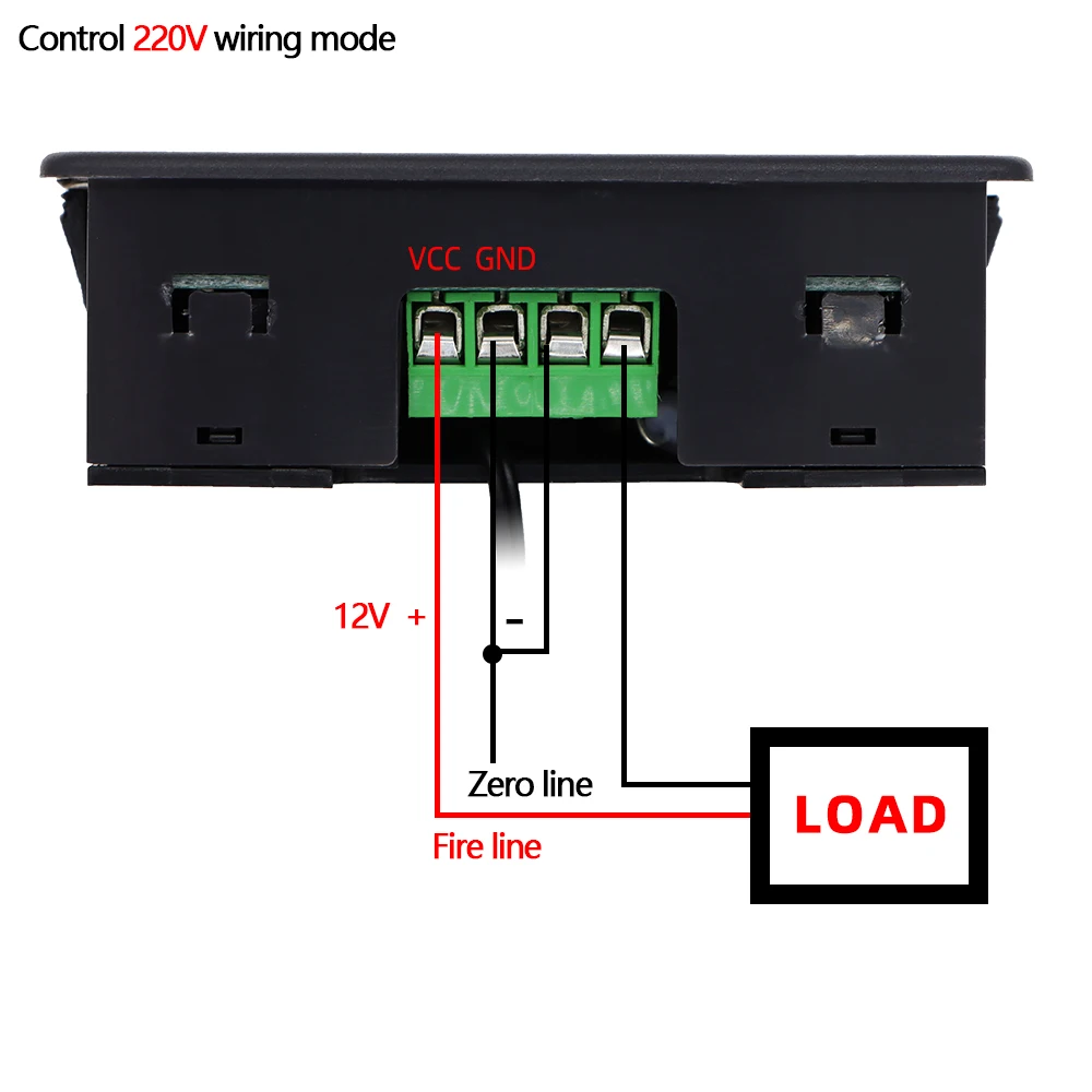 zfx w1308h microcomputer temperature controller thermostat intelligent time controller adjustable electronic 55120 ℃ 40 off free global ship