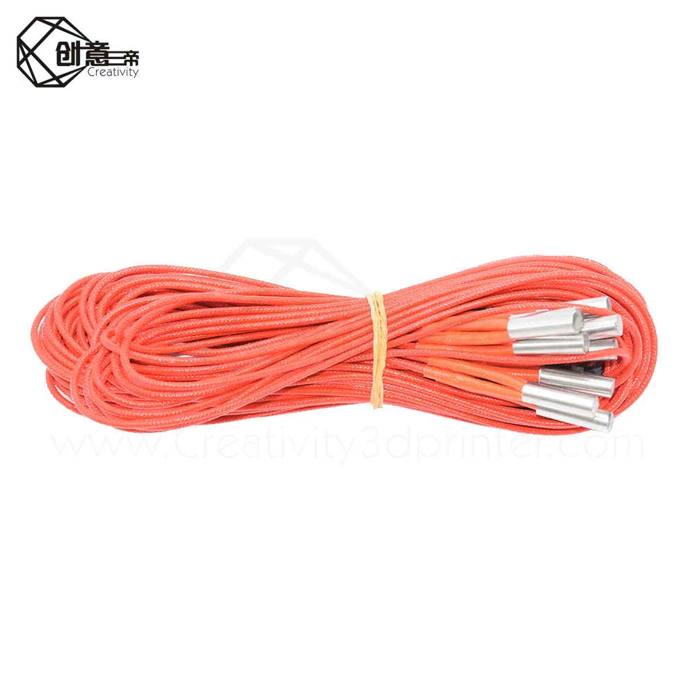 3D принтер Makerb / Reprap Mendel нагревательная трубка 1 м 24 в 40 Вт простая замена HotEnd J