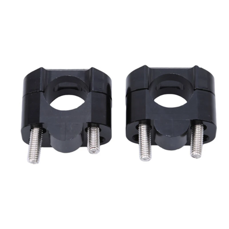 

Red 1 set (2 pcs) Motorcycle Faucet Fixed Seat Handlebar Height Increaser