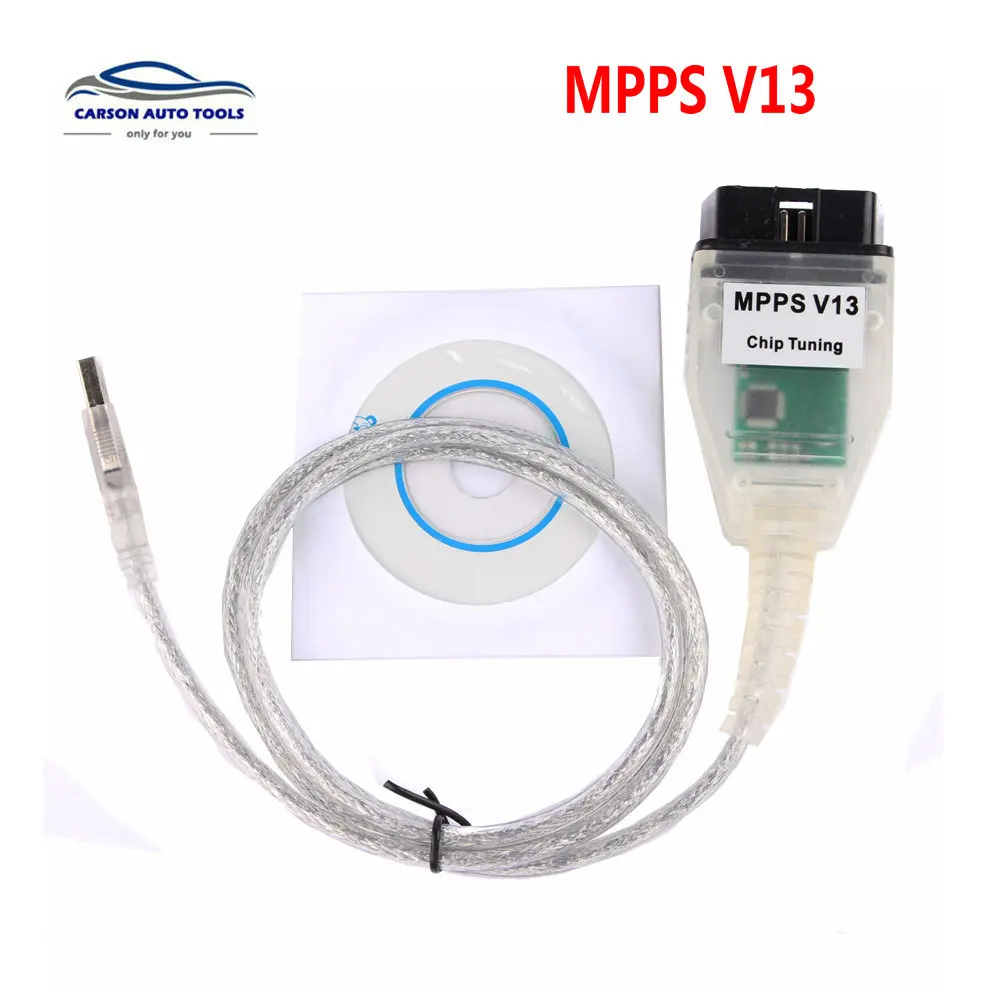 Бесплатная доставка ECU Программатор SMPS MPPS V13 K CAN Flasher чип тюнинг Remap OBD2