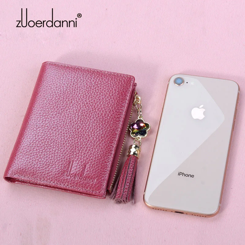 Новый дизайн тонкий женский кошелек из натуральной кожи качественный кожаный