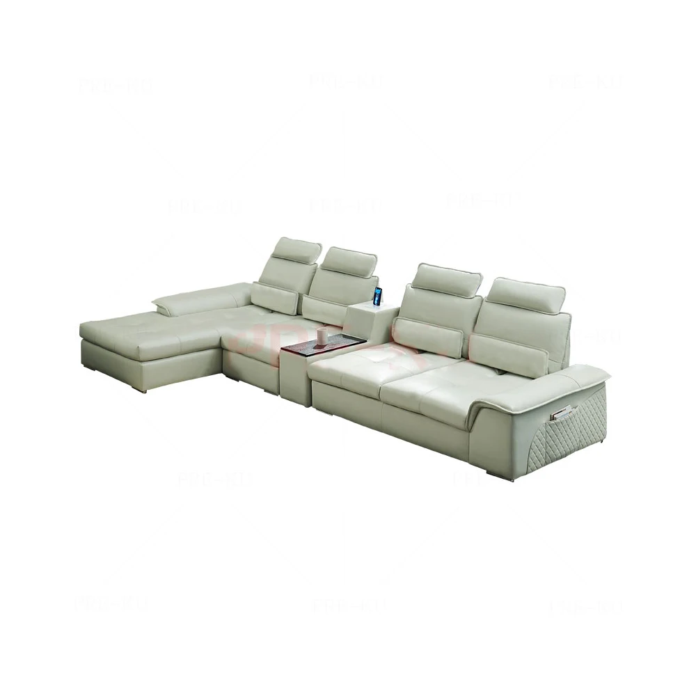 Диван из натуральной кожи секционное кресло диван для гостиной|Диваны гостиной| |