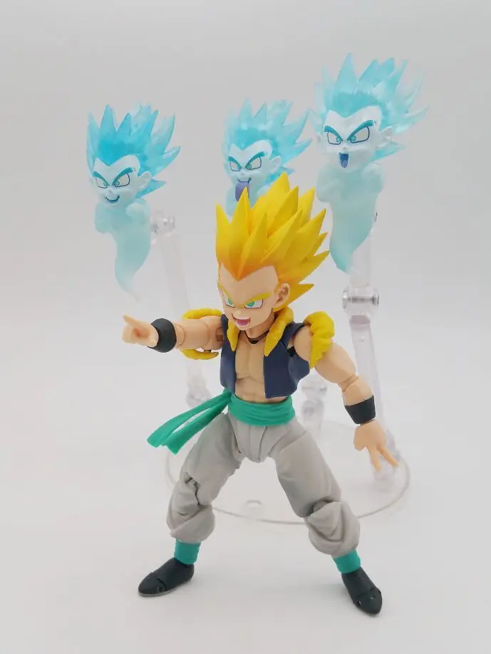 Игрушечный готенкс для куклы Dragon Ball Z DBZ SHF|Игровые фигурки и трансформеры| |